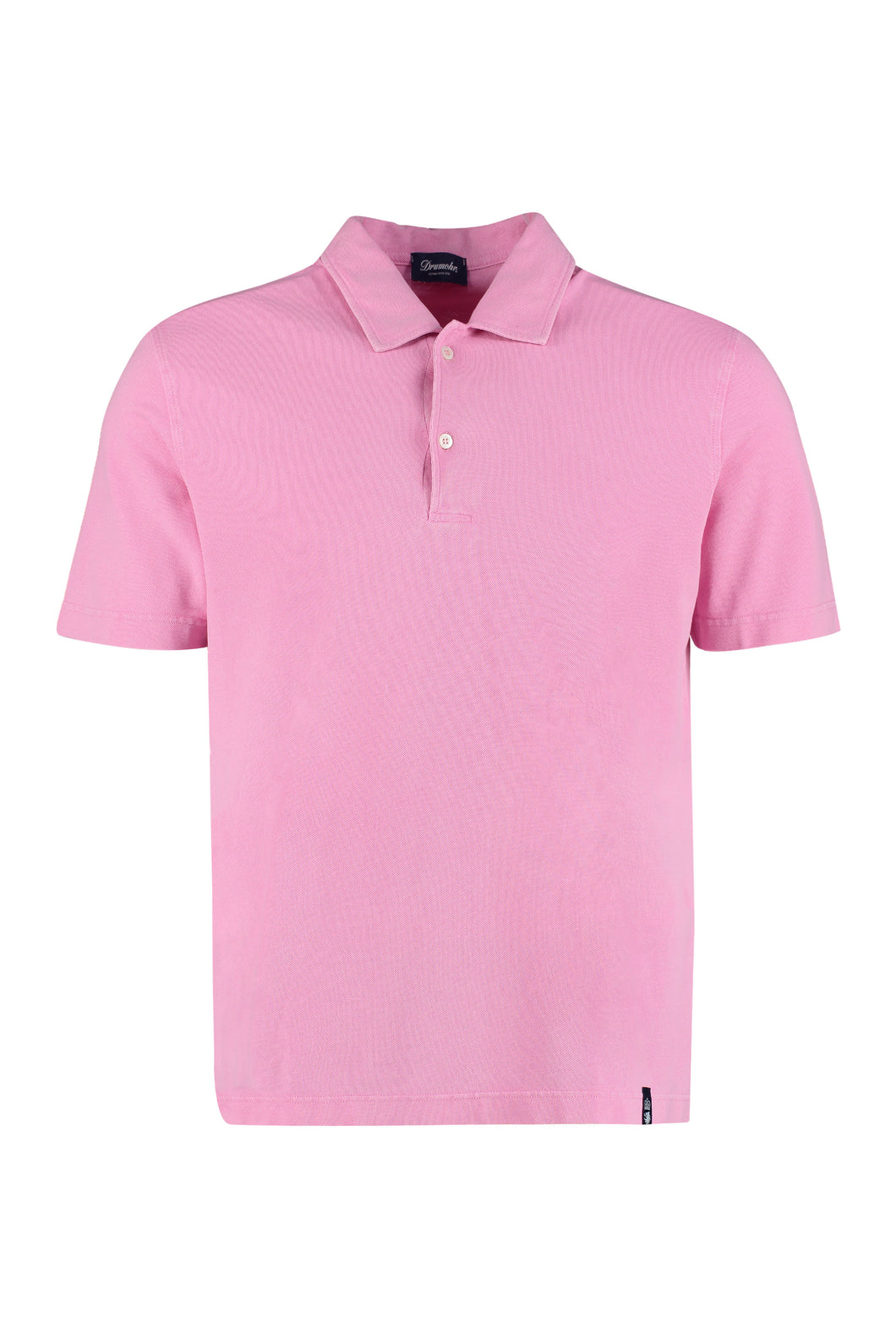 Cotton-piqué polo shirt