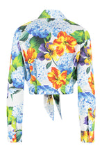 Load image into Gallery viewer, Floral print poplin shirt
