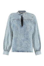 Load image into Gallery viewer, Denim blouse
