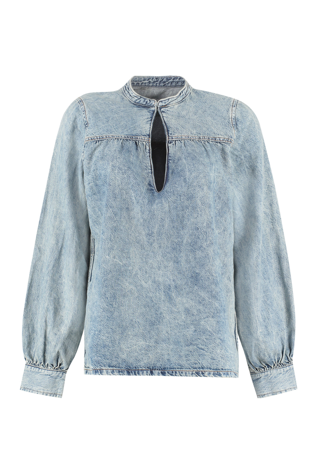 Denim blouse
