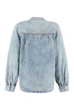 Load image into Gallery viewer, Denim blouse
