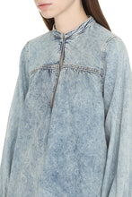 Load image into Gallery viewer, Denim blouse
