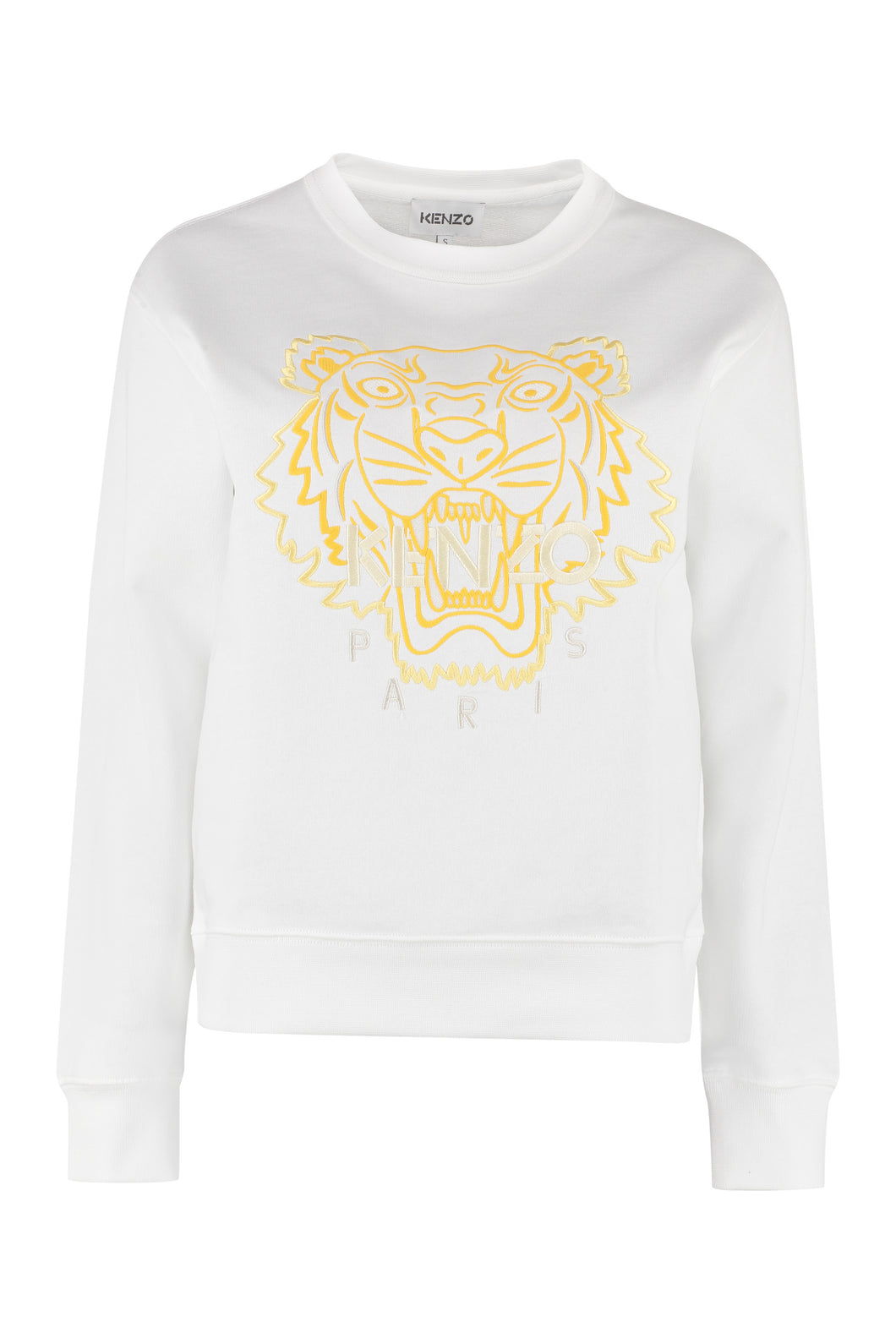 Embroidered cotton sweatshirt