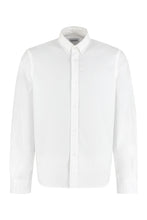 Load image into Gallery viewer, Button-down collar stretch cotton shirt
