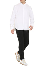 Load image into Gallery viewer, Button-down collar stretch cotton shirt
