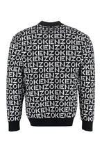 Load image into Gallery viewer, All over logo crew-neck sweater
