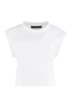 Load image into Gallery viewer, Cotton crew-neck T-shirt
