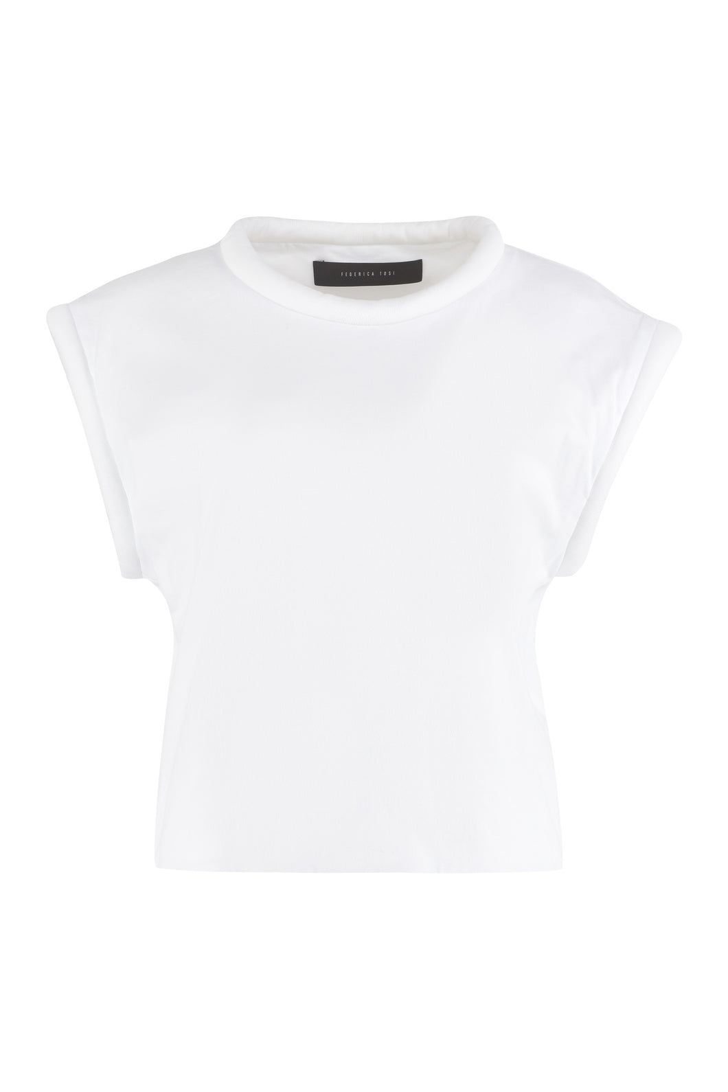 Cotton crew-neck T-shirt