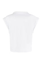 Load image into Gallery viewer, Cotton crew-neck T-shirt
