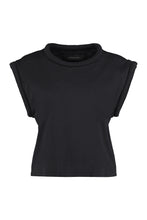 Load image into Gallery viewer, Cotton crew-neck T-shirt
