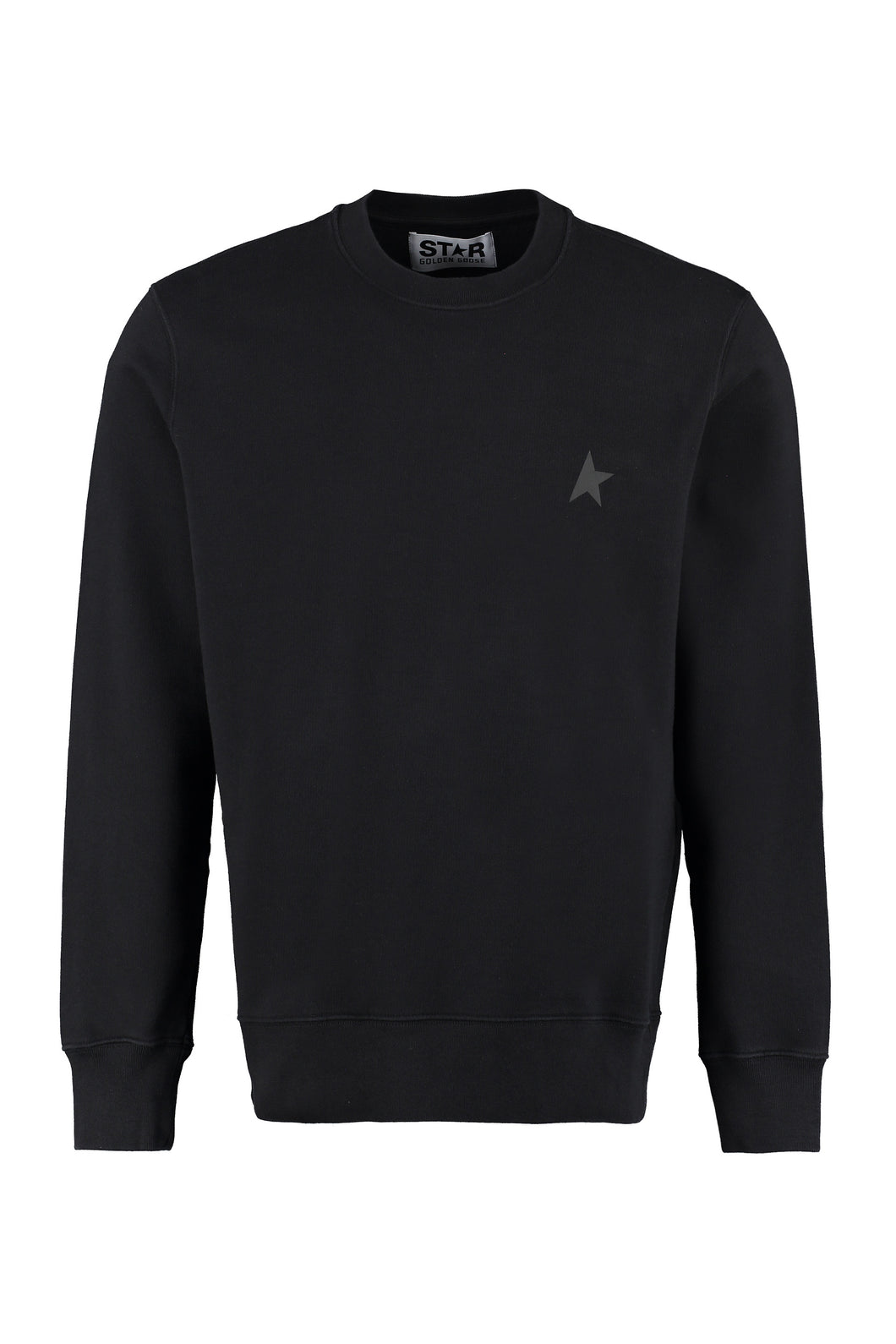 Cotton crew-neck sweatshirt