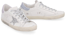Load image into Gallery viewer, Superstar leather low-top sneakers
