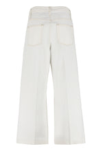 Load image into Gallery viewer, High-waist wide-leg jeans
