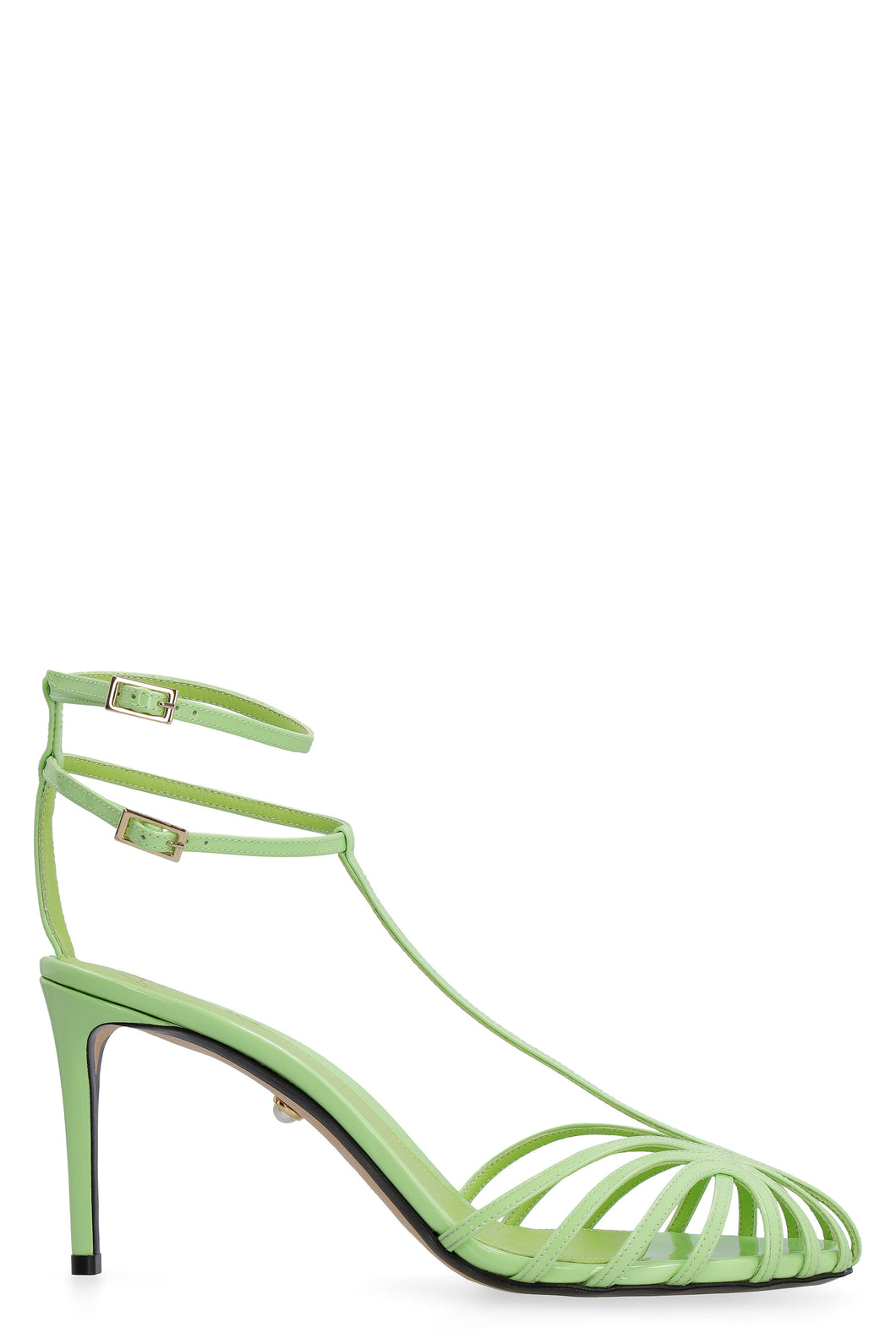 Anna patent leather sandals