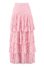 Load image into Gallery viewer, Marsala lace skirt
