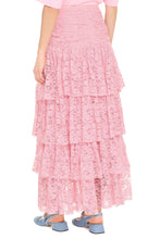 Load image into Gallery viewer, Marsala lace skirt
