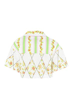 Load image into Gallery viewer, Floral print cotton blouse
