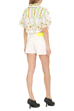 Load image into Gallery viewer, Floral print cotton blouse
