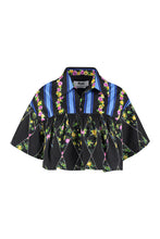 Load image into Gallery viewer, Floral print cotton blouse

