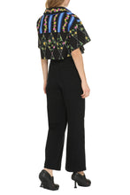 Load image into Gallery viewer, Floral print cotton blouse
