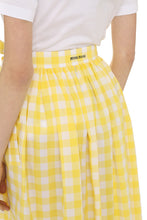 Load image into Gallery viewer, Gingham full skirt
