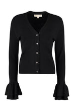 Load image into Gallery viewer, Ribbed-knit cardigan

