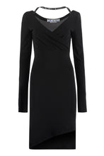 Load image into Gallery viewer, Asymmetric mini dress
