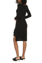 Load image into Gallery viewer, Asymmetric mini dress
