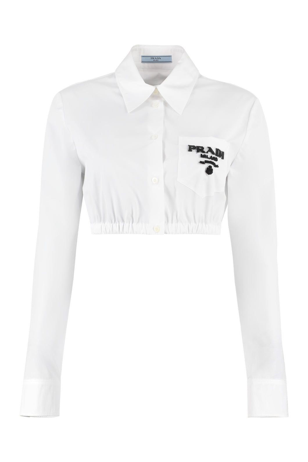 Cotton shirt with logo