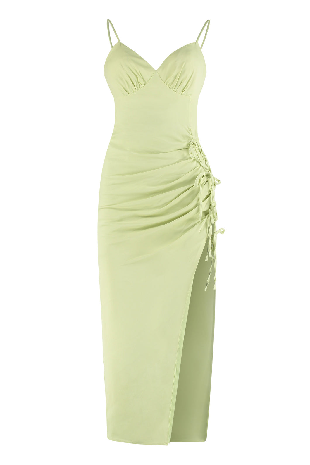 Crepe midi dress