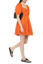 Load image into Gallery viewer, Embroidered mini dress
