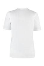 Load image into Gallery viewer, Cotton crew-neck T-shirt

