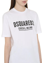 Load image into Gallery viewer, Cotton crew-neck T-shirt
