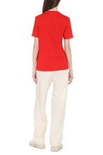 Load image into Gallery viewer, Cotton crew-neck T-shirt
