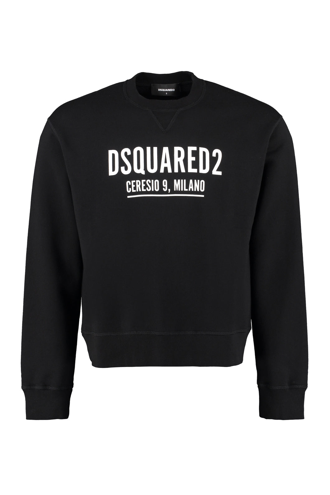 Cotton crew-neck sweatshirt