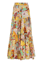 Load image into Gallery viewer, Big printed cotton skirt
