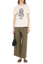 Load image into Gallery viewer, Cotton crew-neck T-shirt

