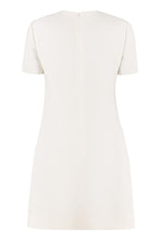 Load image into Gallery viewer, Embroidered crêpe dress
