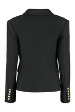 Load image into Gallery viewer, Cotton double-breasted blazer
